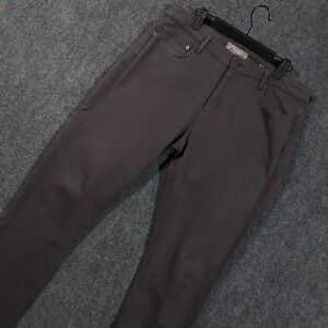 A-FRAME Magnet Jeans Mens 34x34 Gray Skinny Slim Charcoal Wash Denim Pants